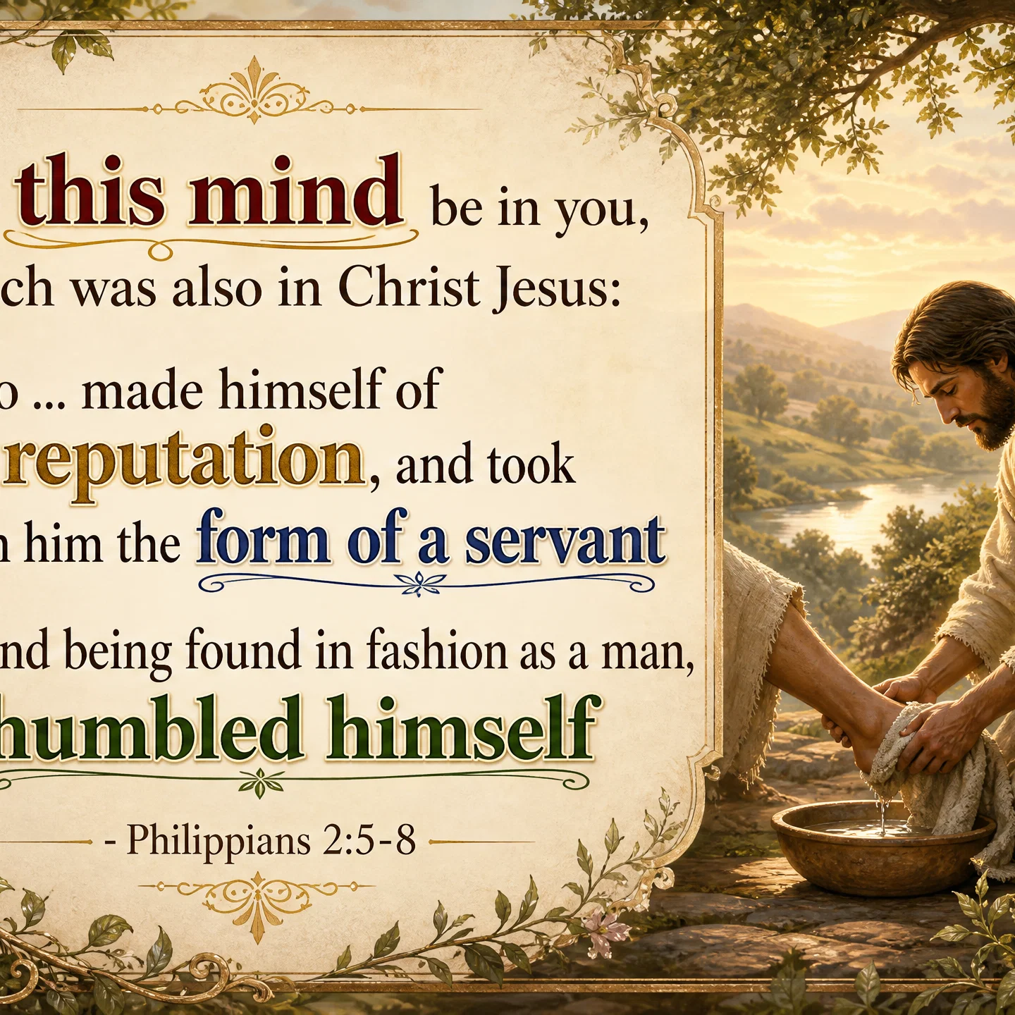 Christ Humbled Himself