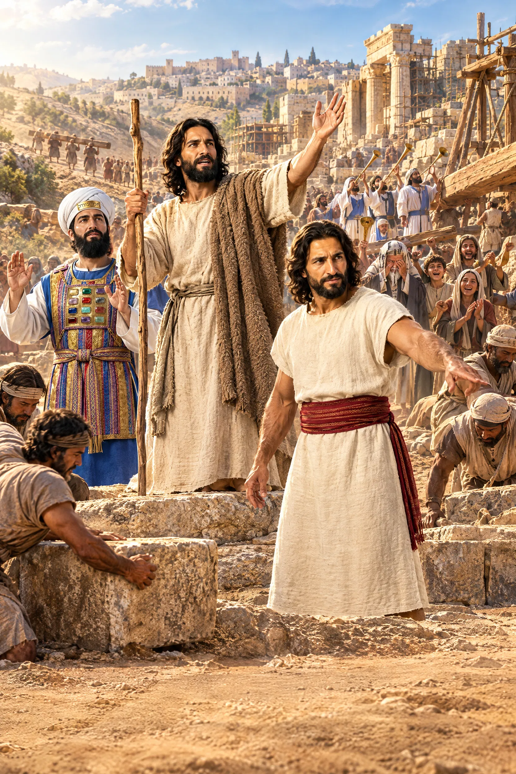 Haggai Urges the Rebuilding of the Temple