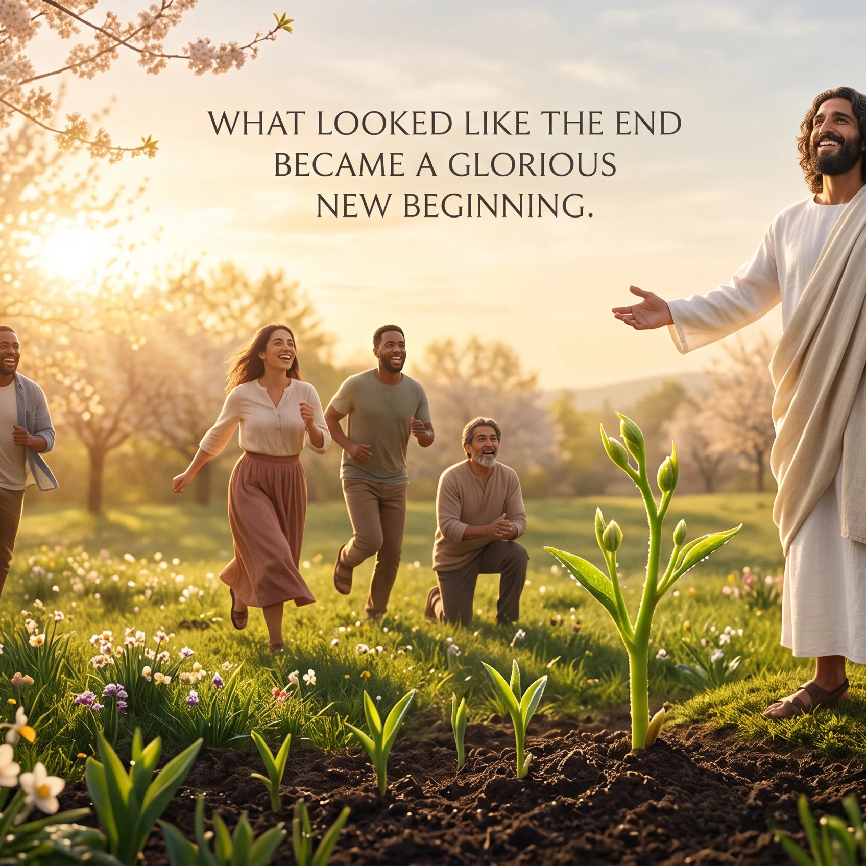 New Life Emerging From The Tomb