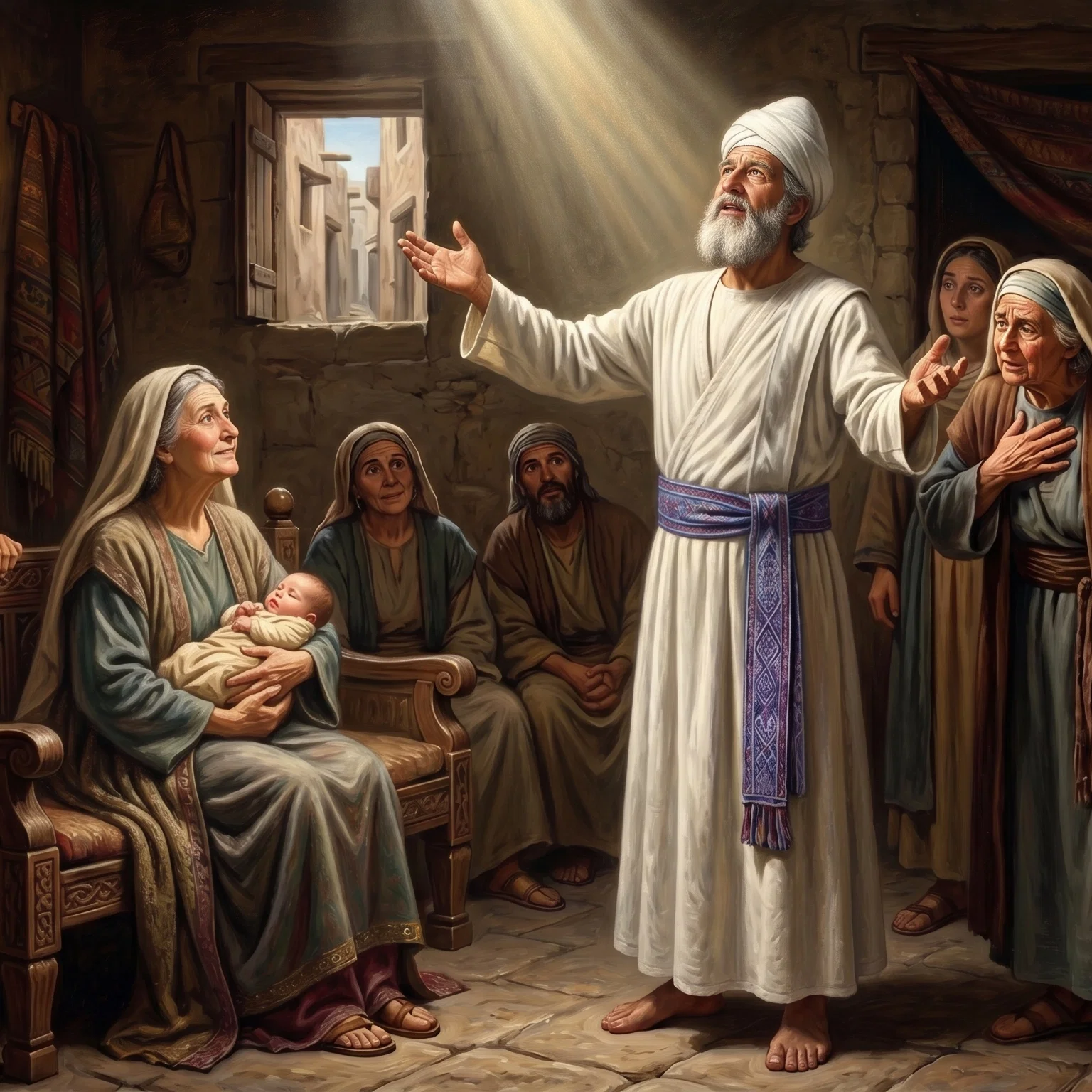 The Prophetic Blessing of Baby John