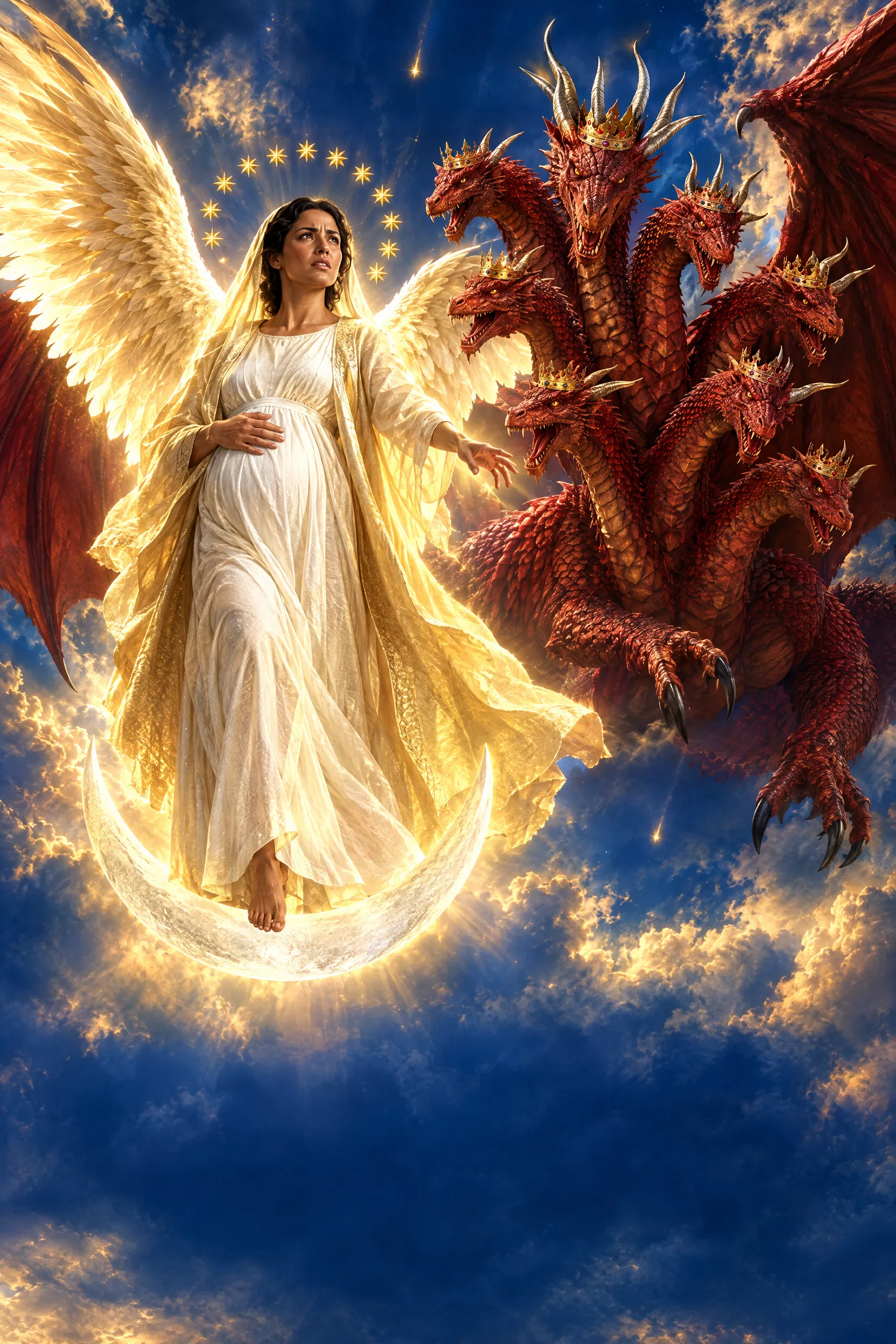 The Woman Clothed With the Sun and the Dragon