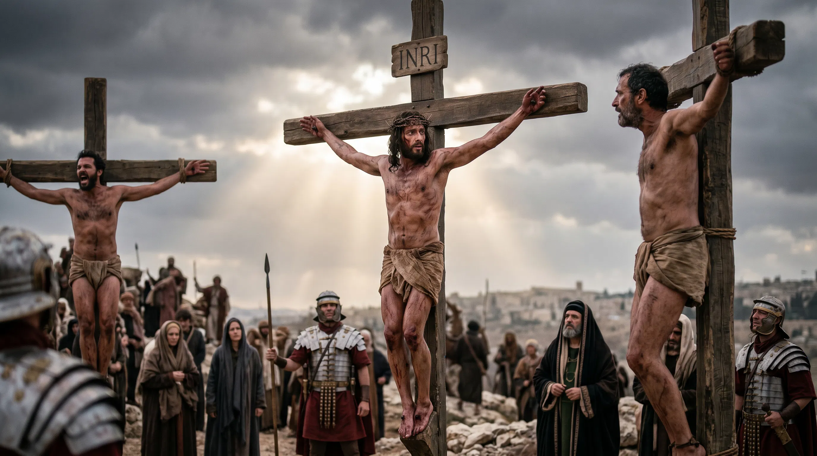 Jesus Crucified Between Two Thieves