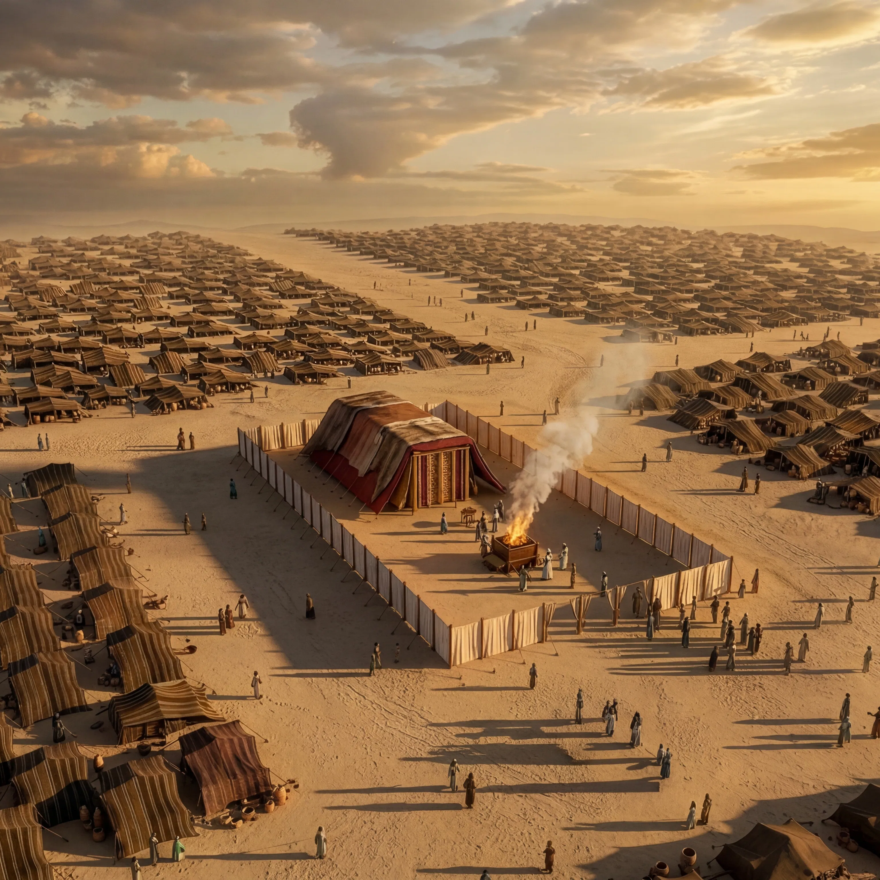 Israelite Camp Around the Tabernacle