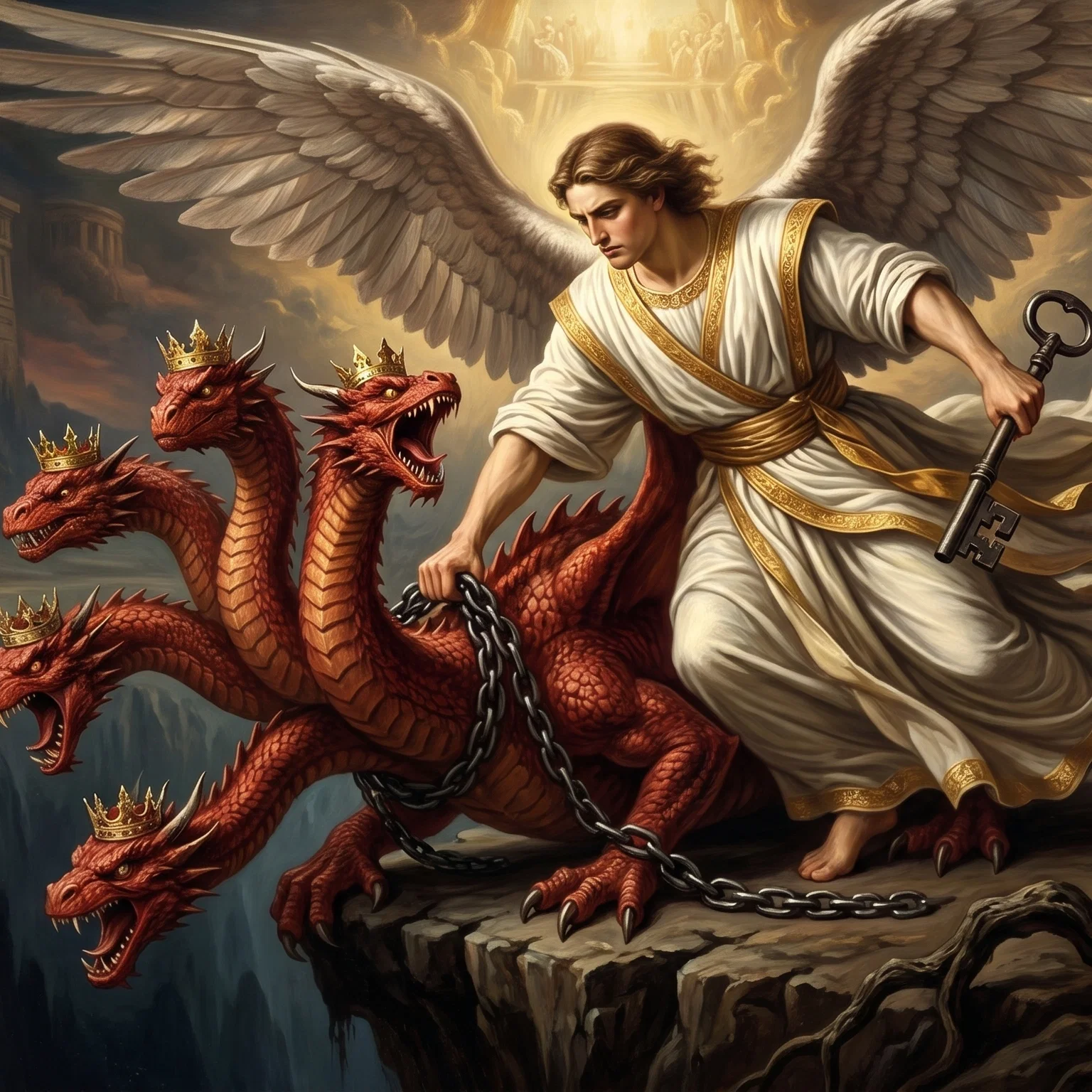 The Descent of the Heavenly Messenger