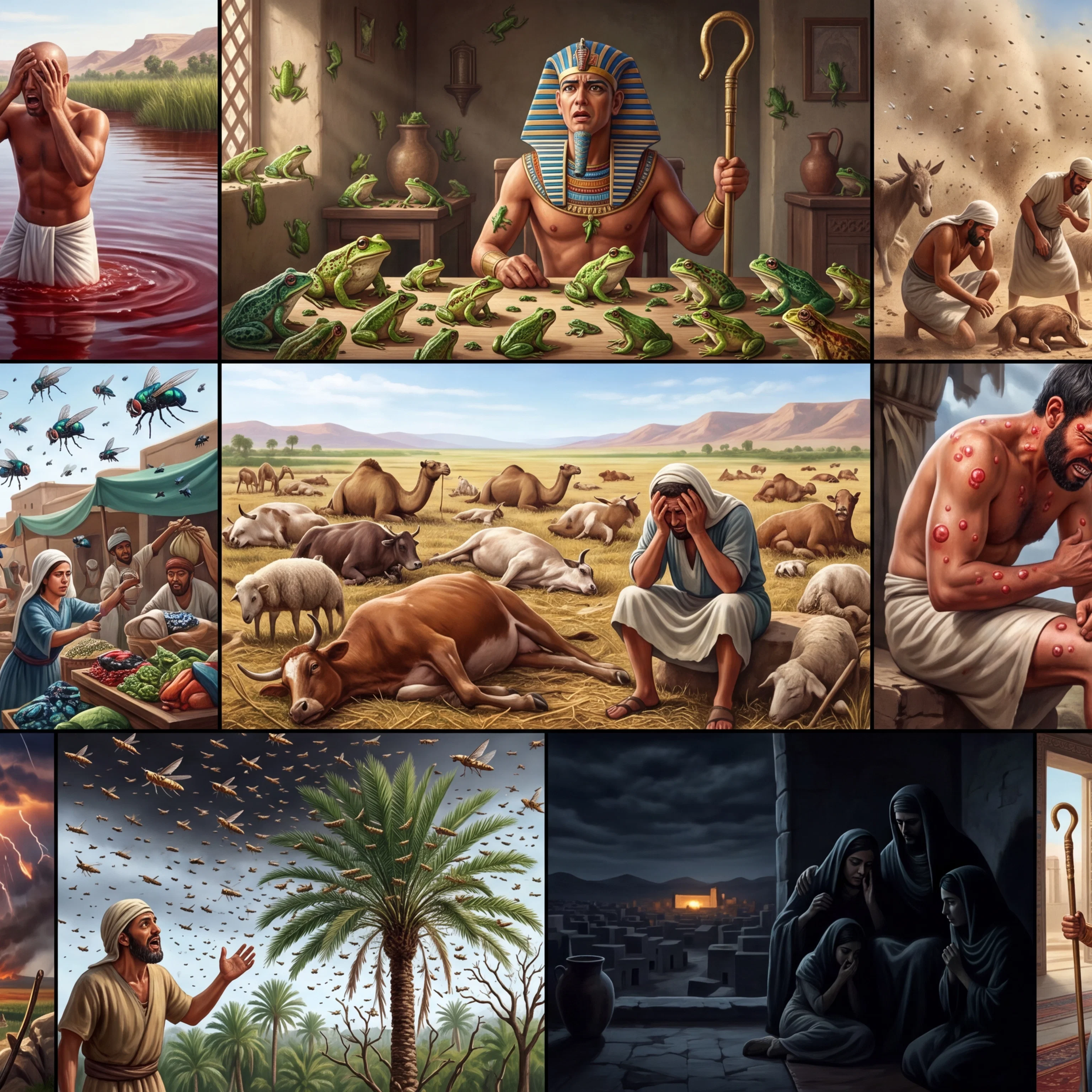 Ten Plagues of Ancient Egypt