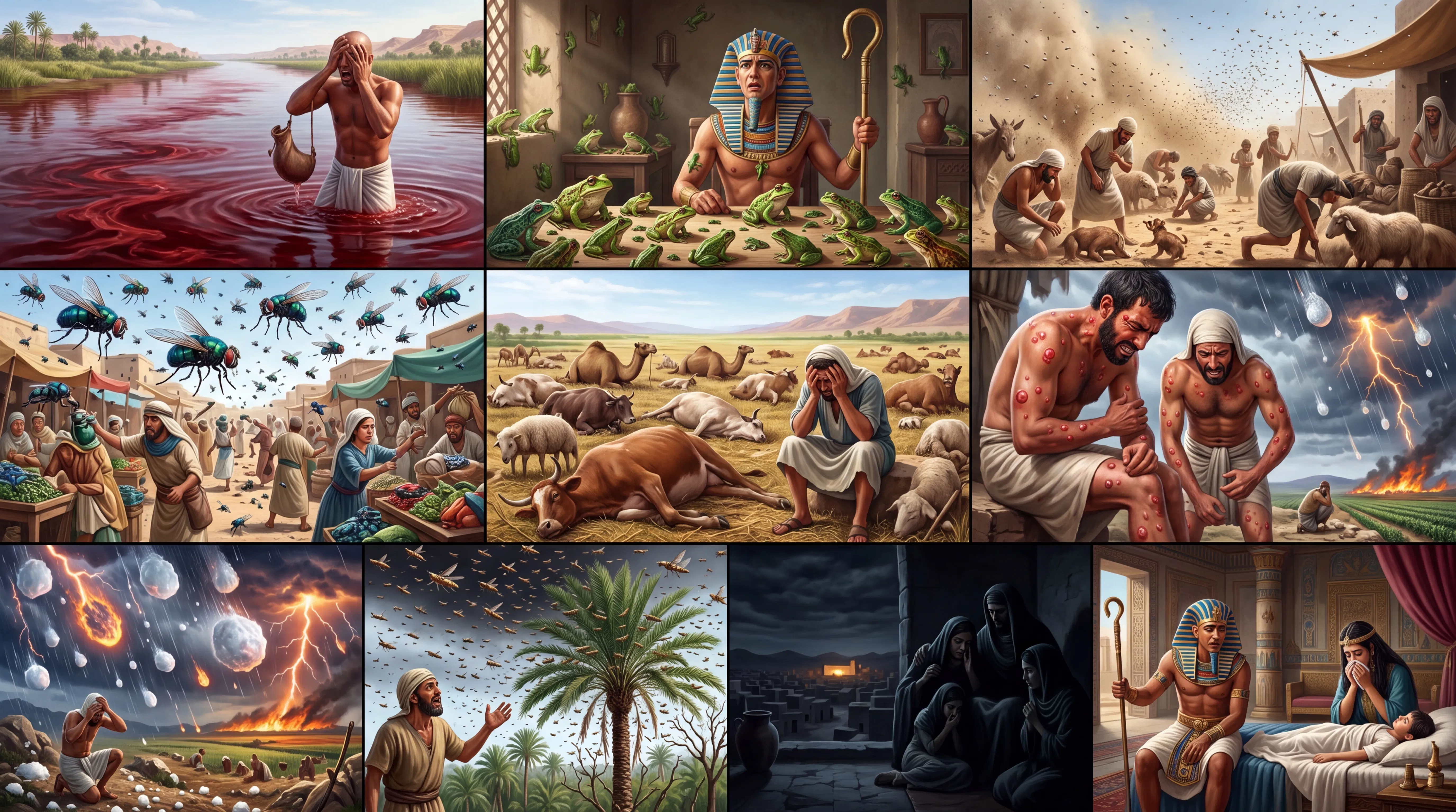 Ten Plagues of Ancient Egypt