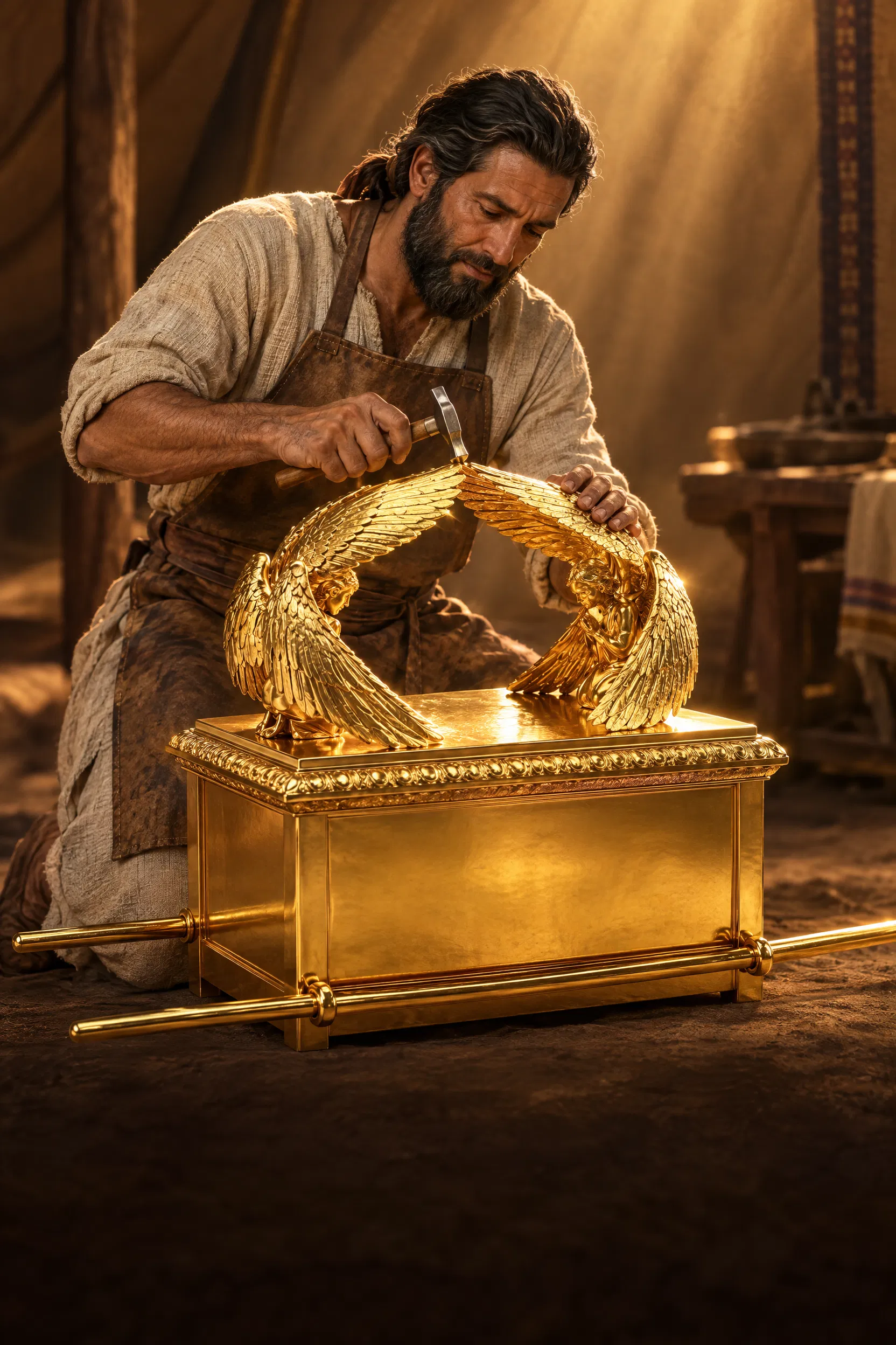 Bezaleel Makes the Ark of the Covenant