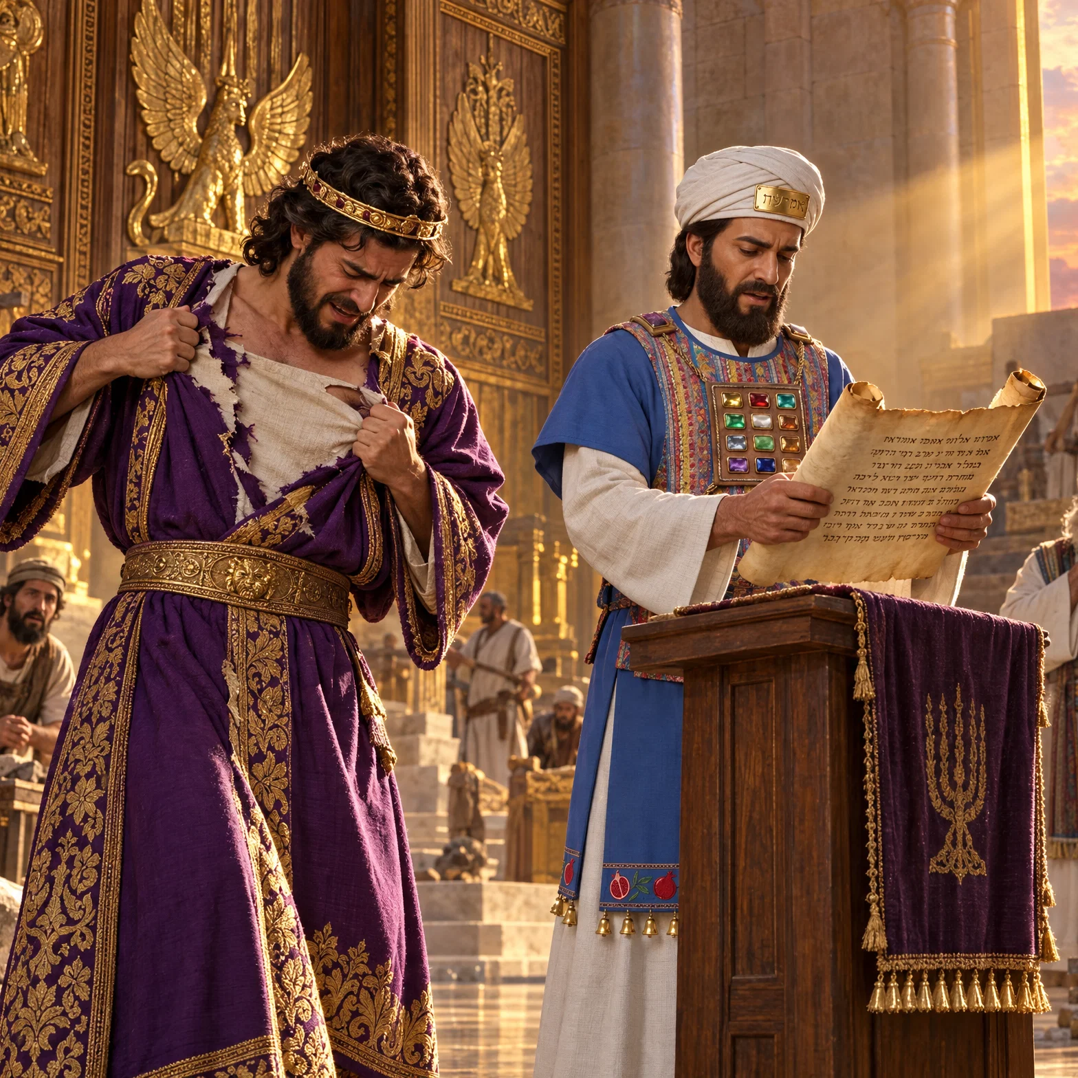 The King's Humility Before Sacred Law