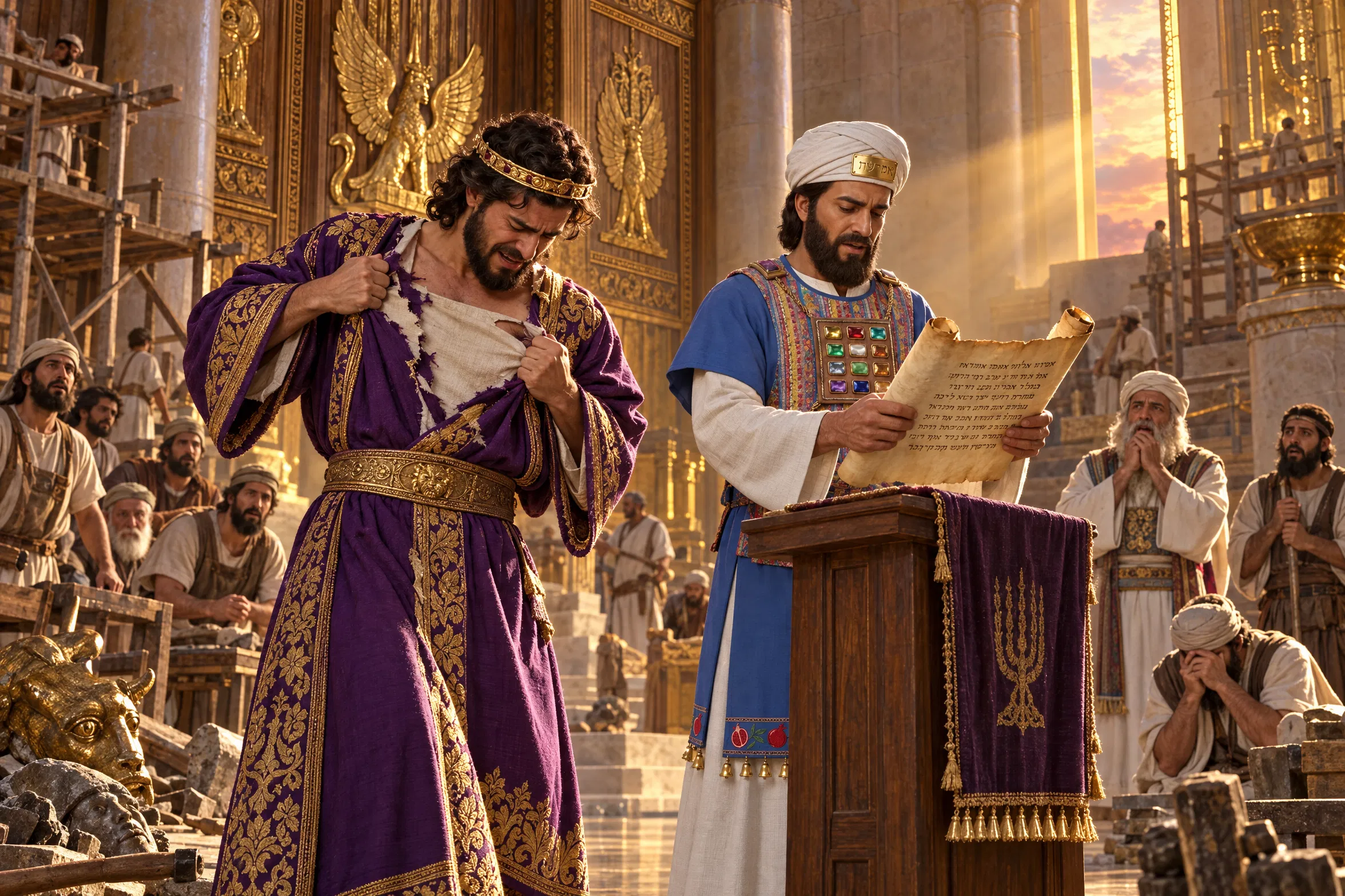 The King's Humility Before Sacred Law