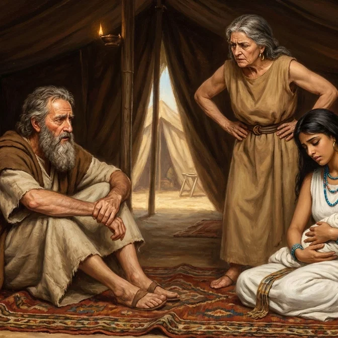 Tension Within the Patriarchs Desert Tent