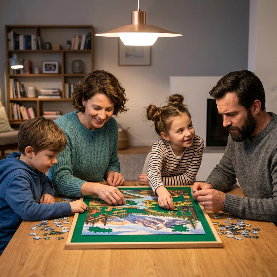 Generations Together in Quiet Connection