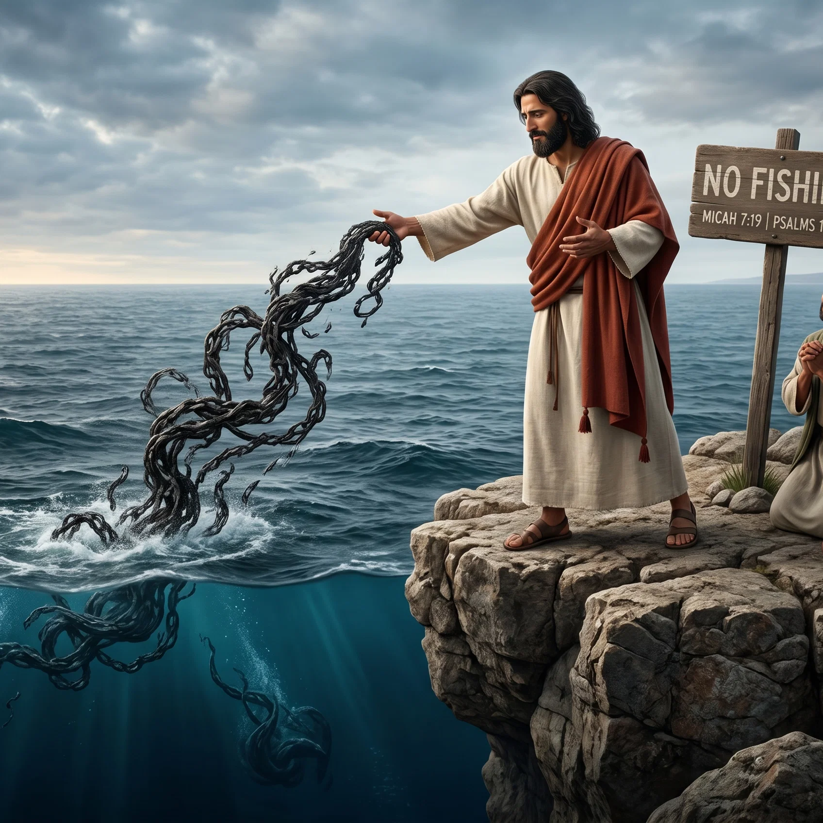 Divine Forgiveness Cast Into The Deep