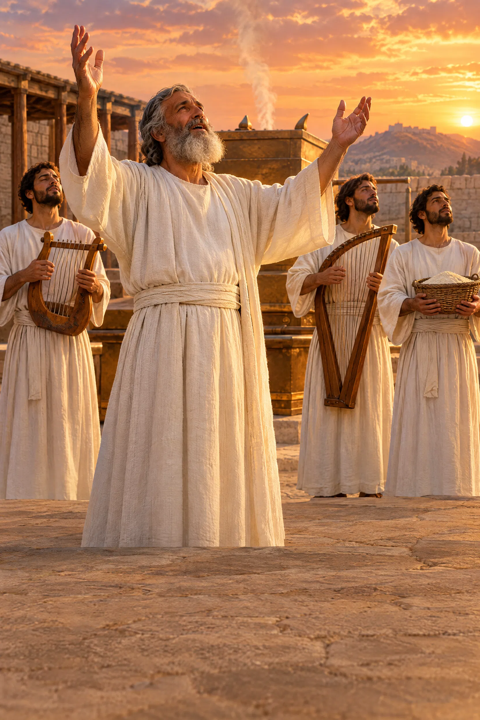 Levites Praise the LORD at Evening