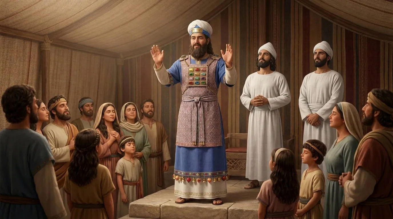 The High Priestly Blessing of Aaron