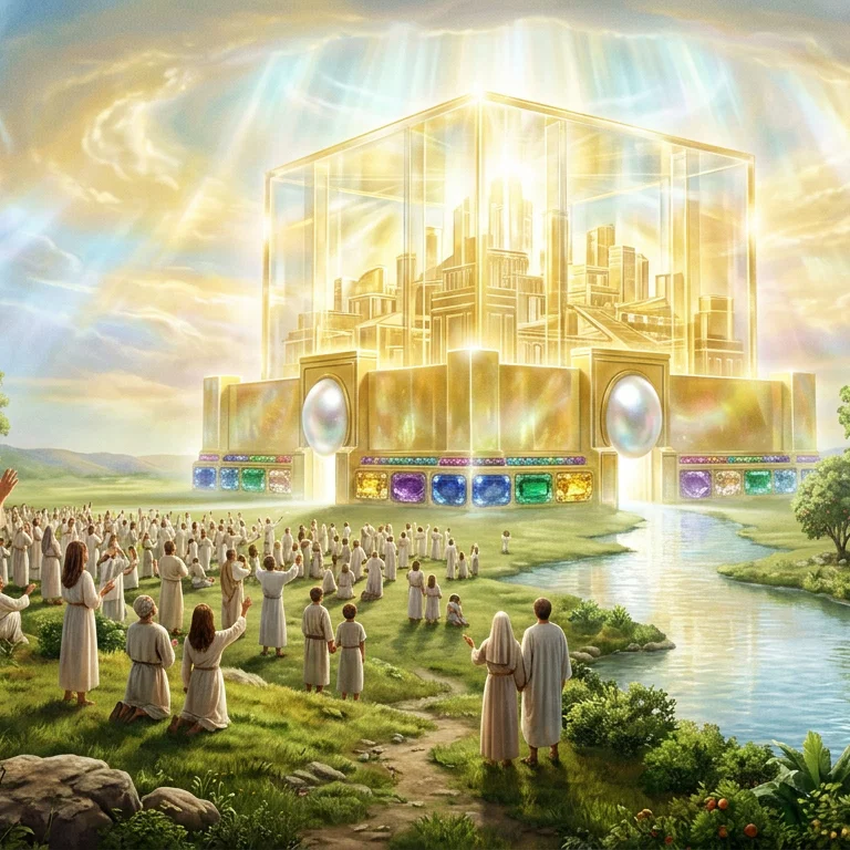 The Radiant Descent of New Jerusalem