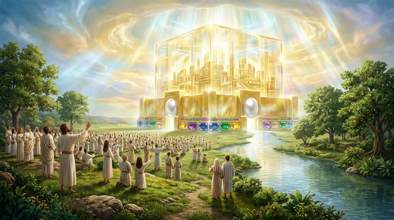 The Radiant Descent of New Jerusalem