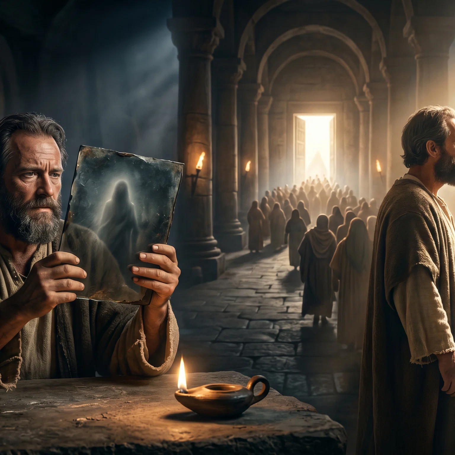 Seeing Through the Heavenly Glass