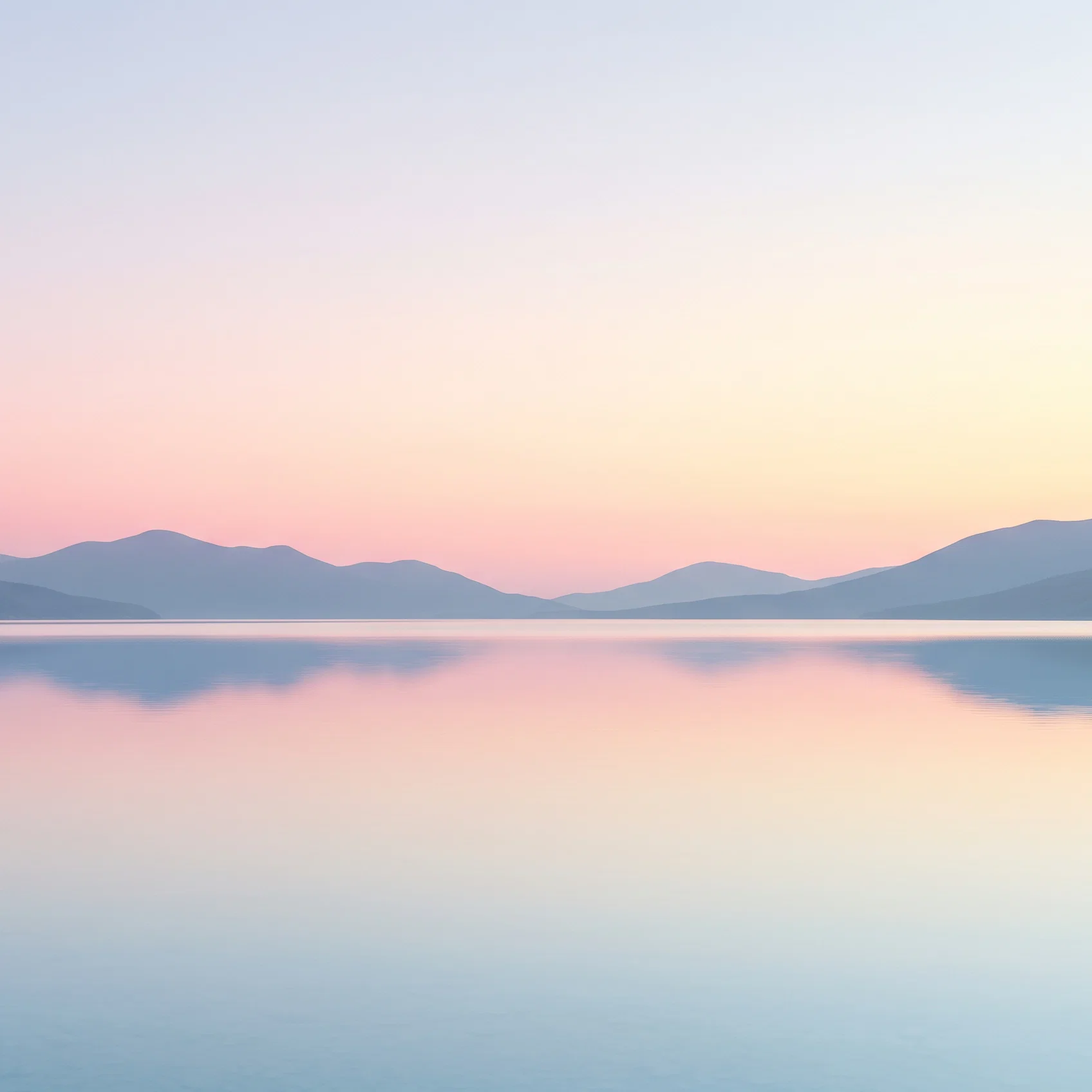 Serene Dawn Over Quiet Waters