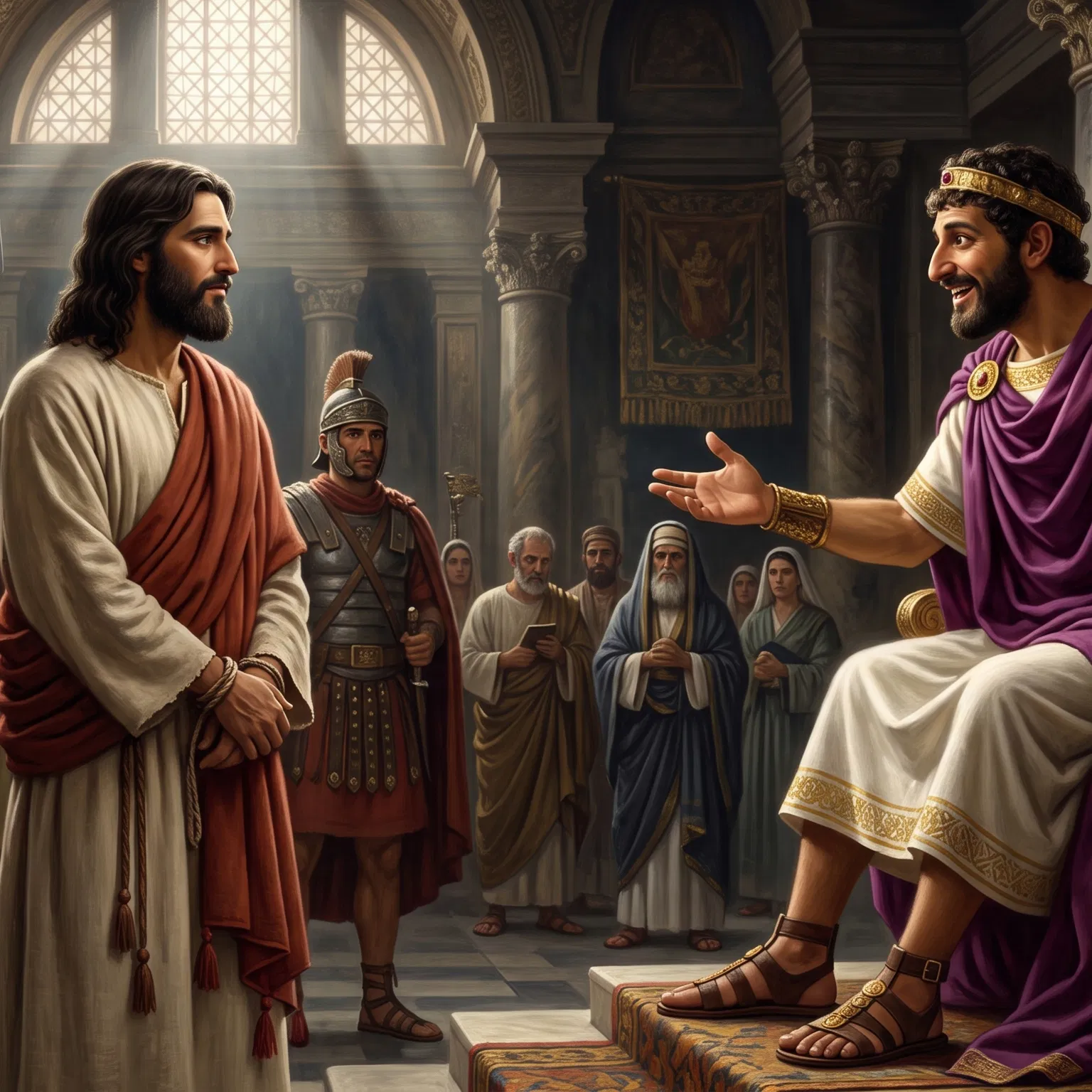 The King Before a Skeptical Ruler