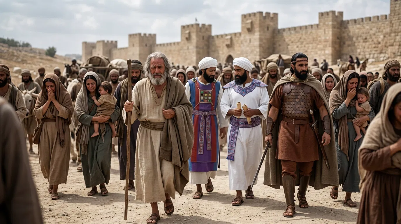 The Sorrowful Exile of King David