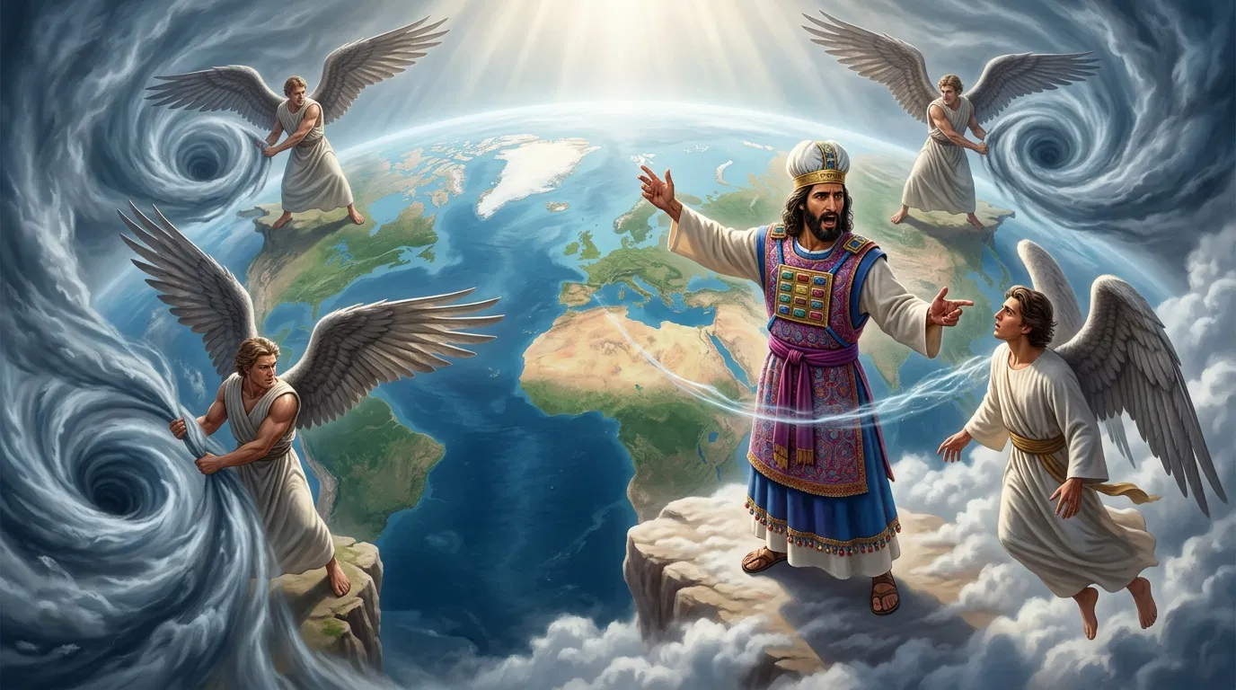 Angels Hold Back the Four Winds