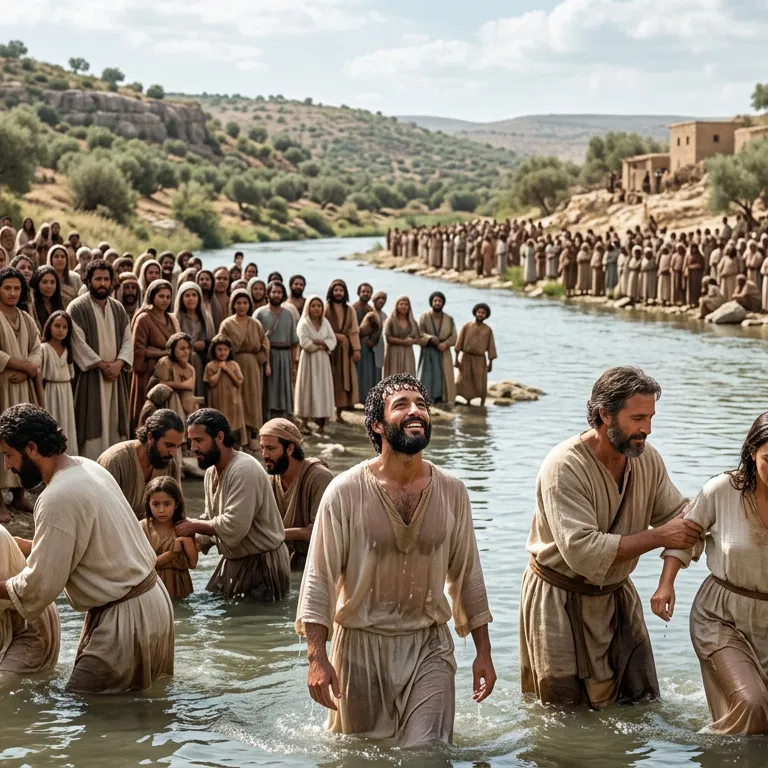 Three Thousand Baptized at Pentecost