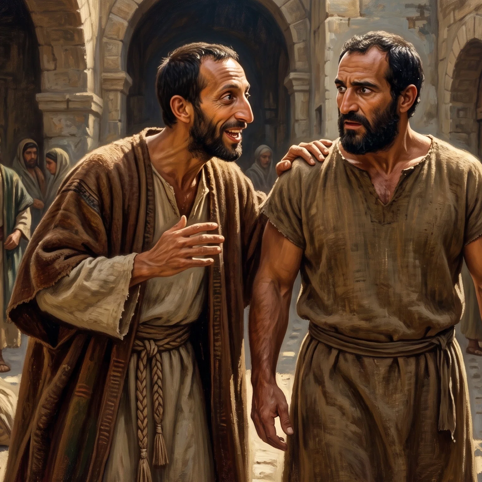 Andrew Finds His Brother Simon