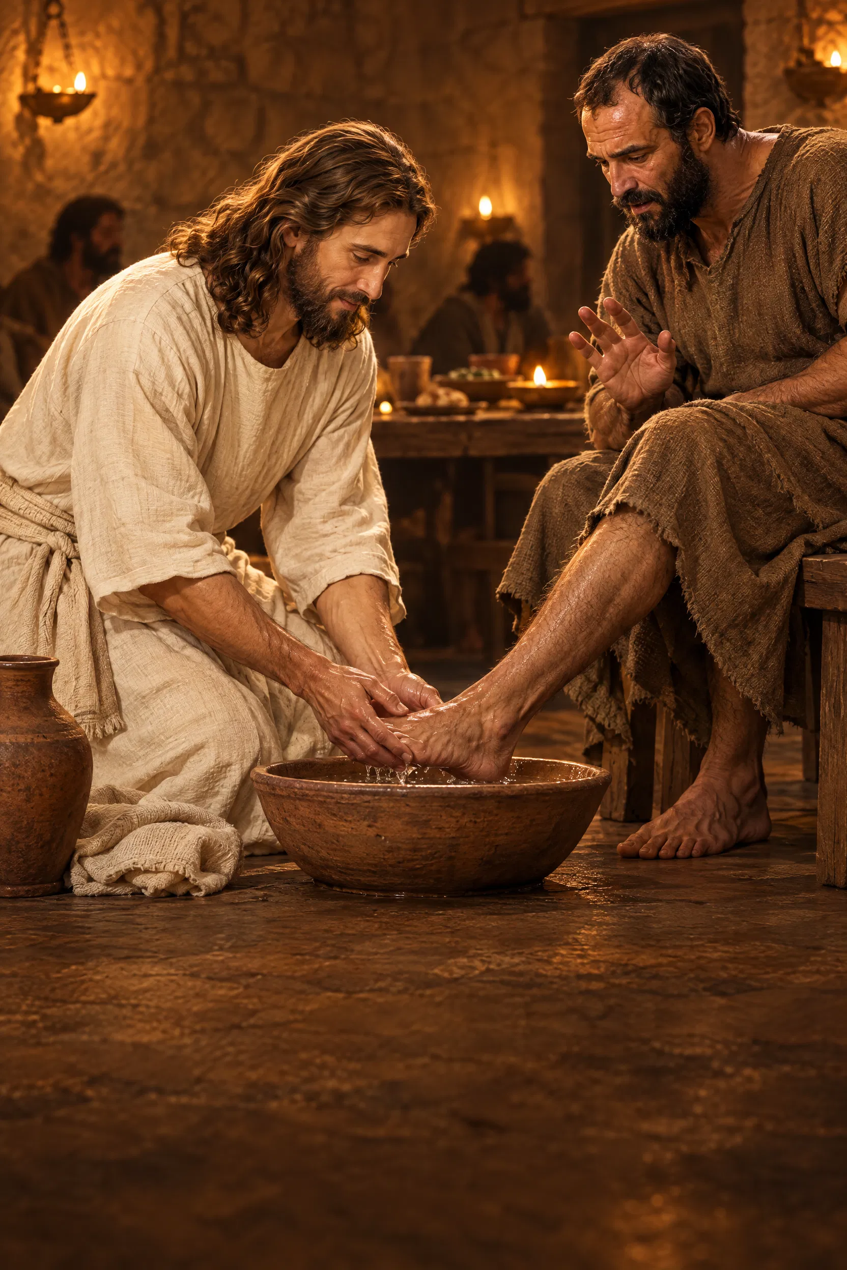 Jesus Washes Peter's Feet
