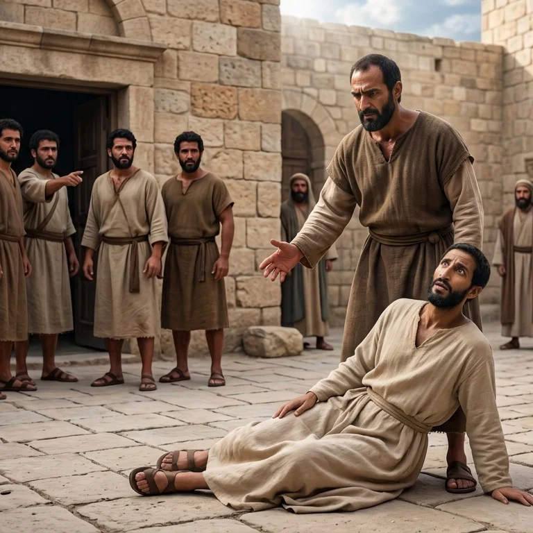 The Judgment of Ananias