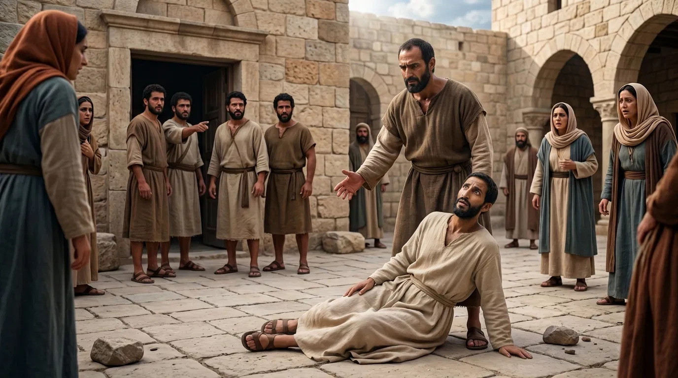 The Judgment of Ananias