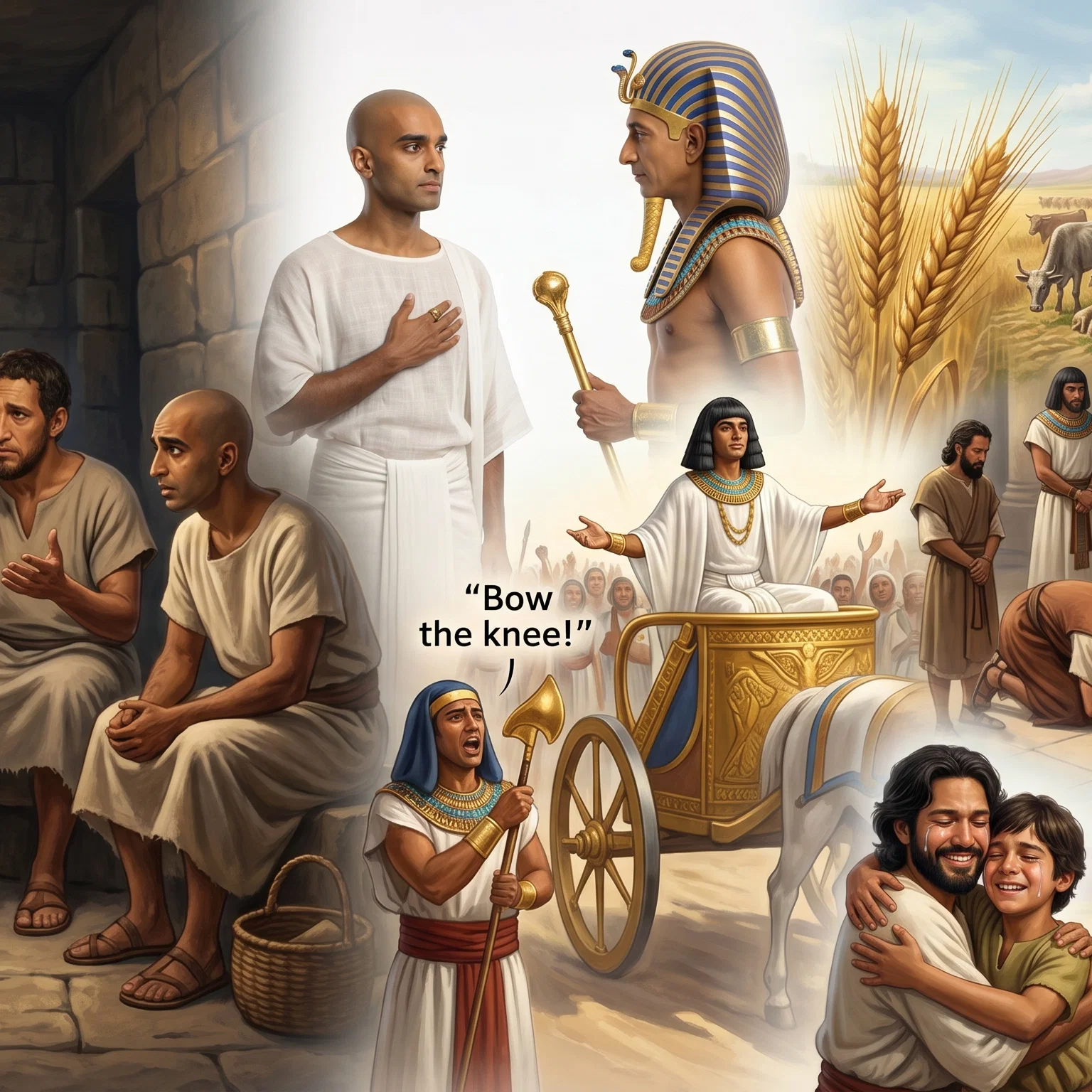 The Rise of Joseph in Egypt