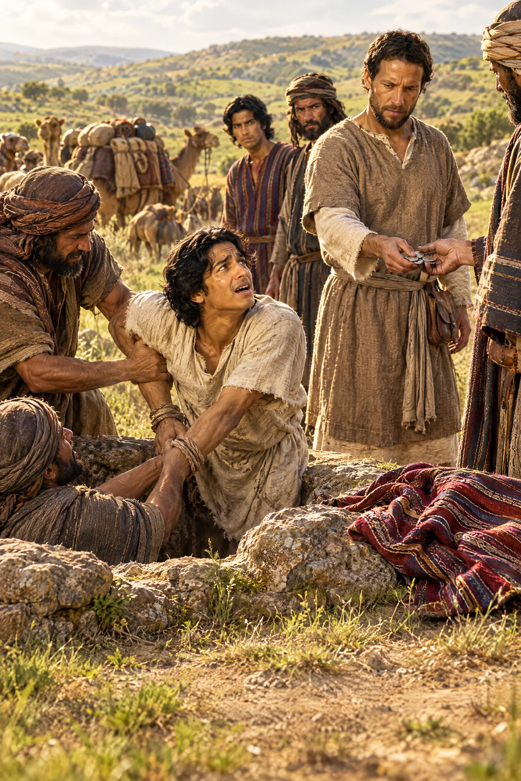 Joseph Sold to the Ishmaelite Traders