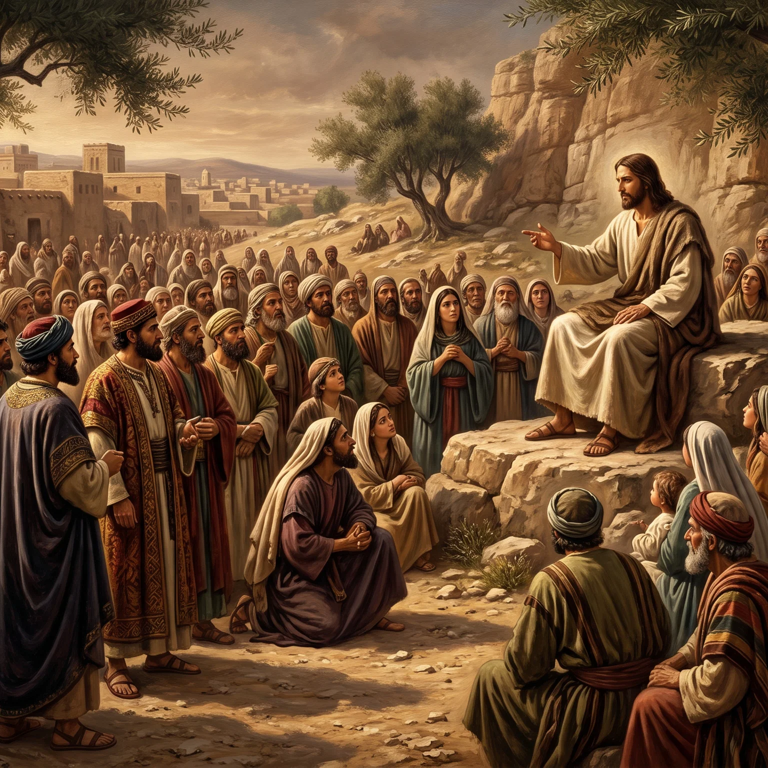 The Master Teacher Teaching Through A Parable