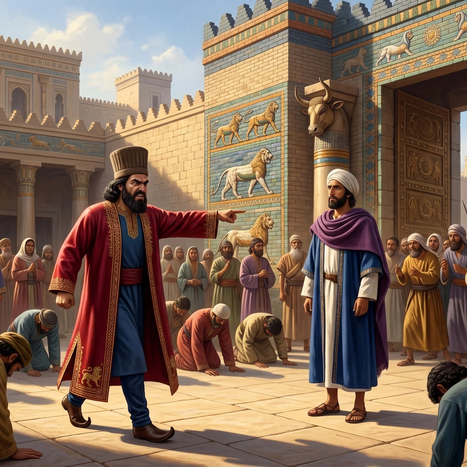Mordecai Defies the King Decree