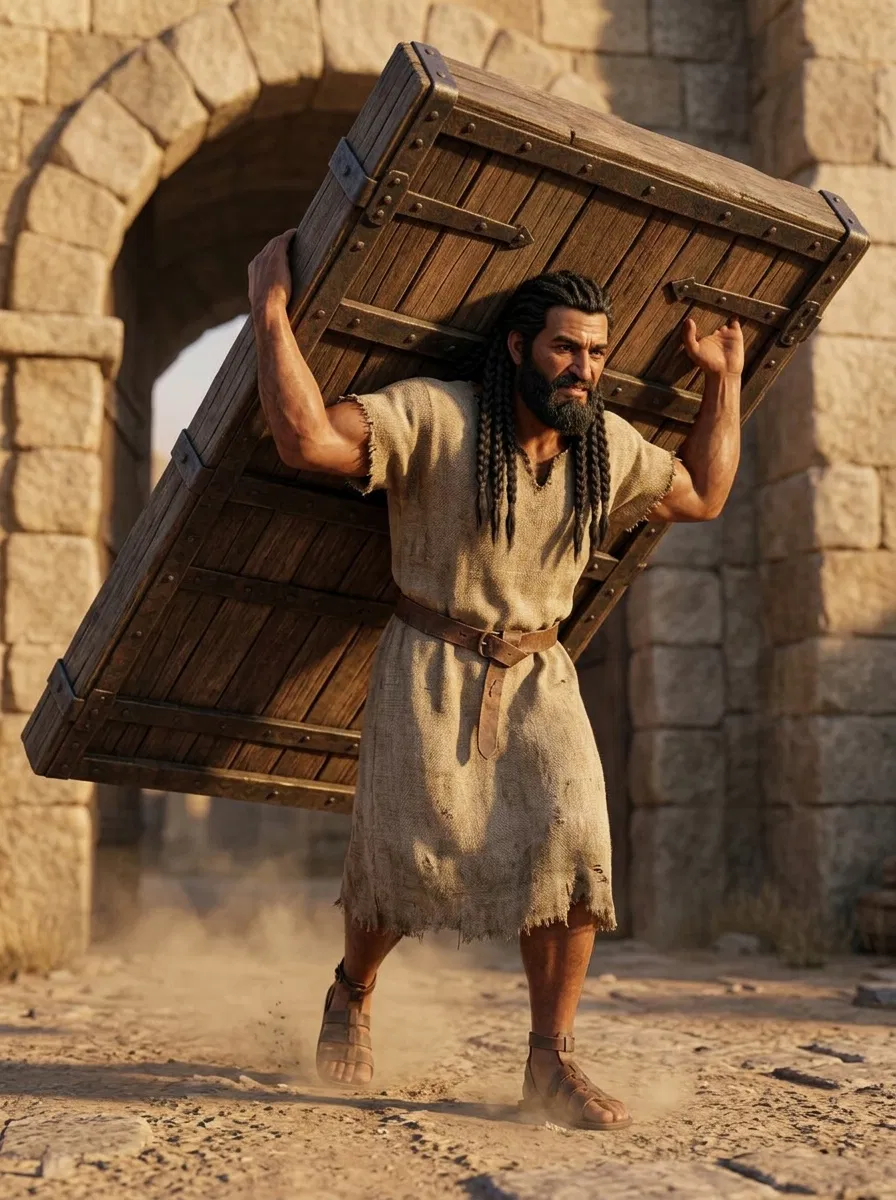 Samson Carrying the Gates of Gaza