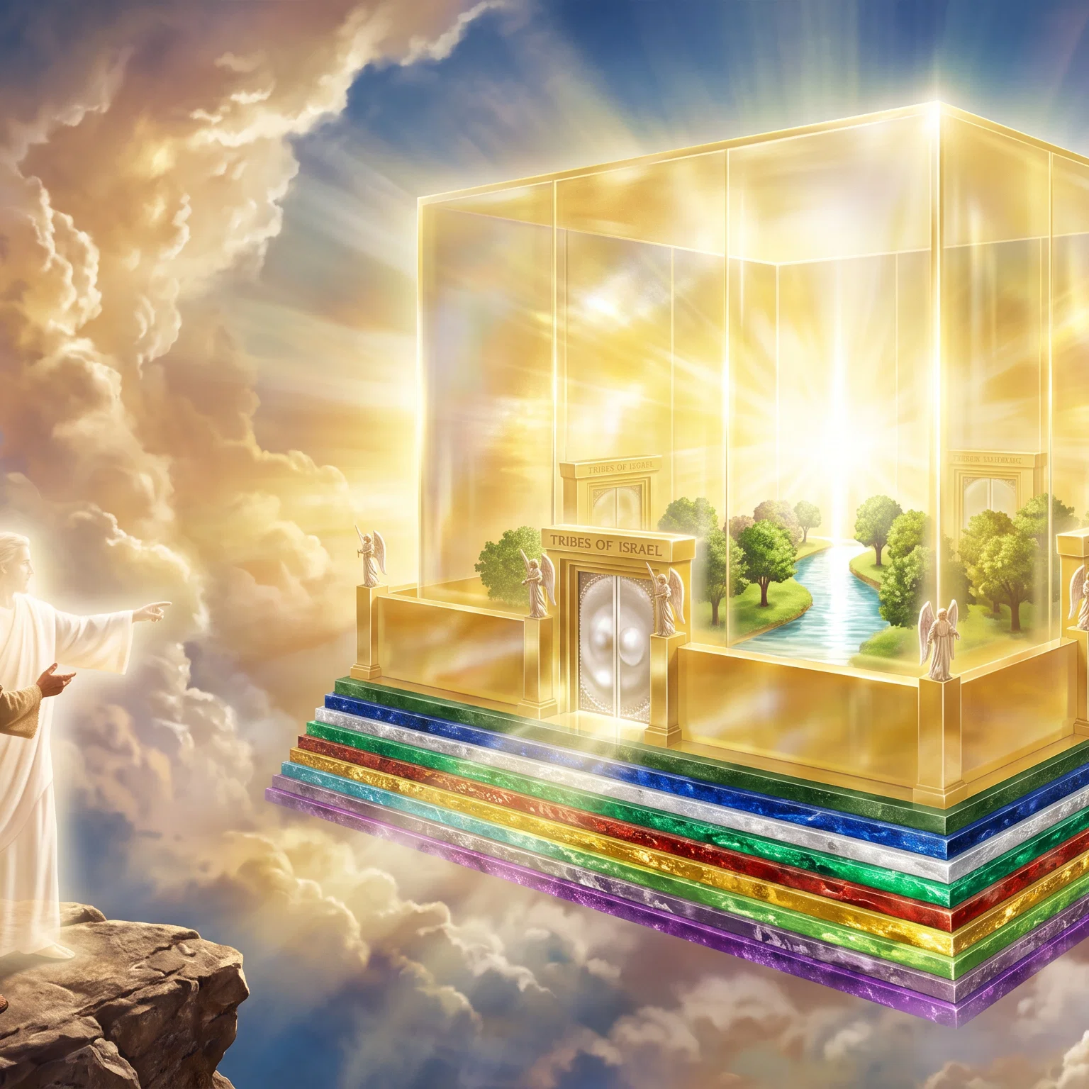 The Celestial City Descending from Heaven
