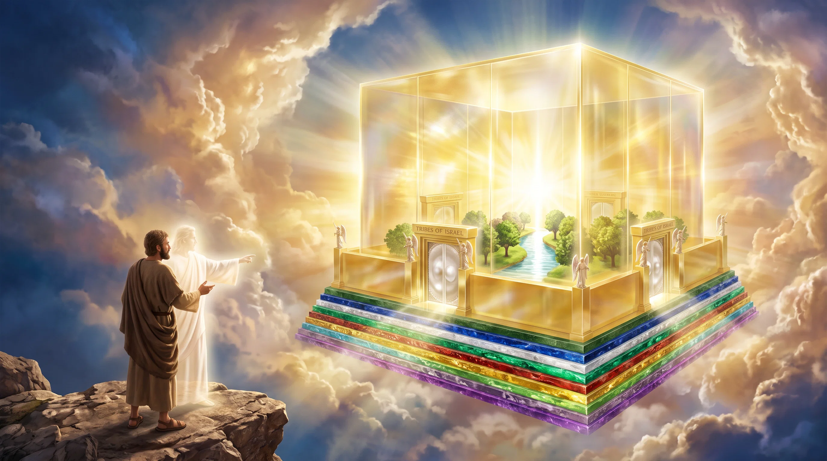 The Celestial City Descending from Heaven