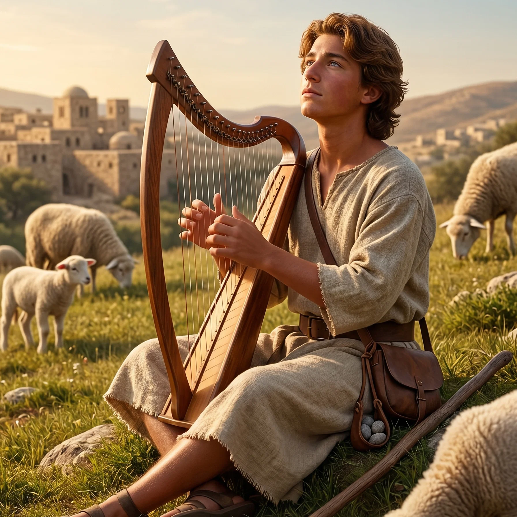 The Shepherd Psalmist in Repose