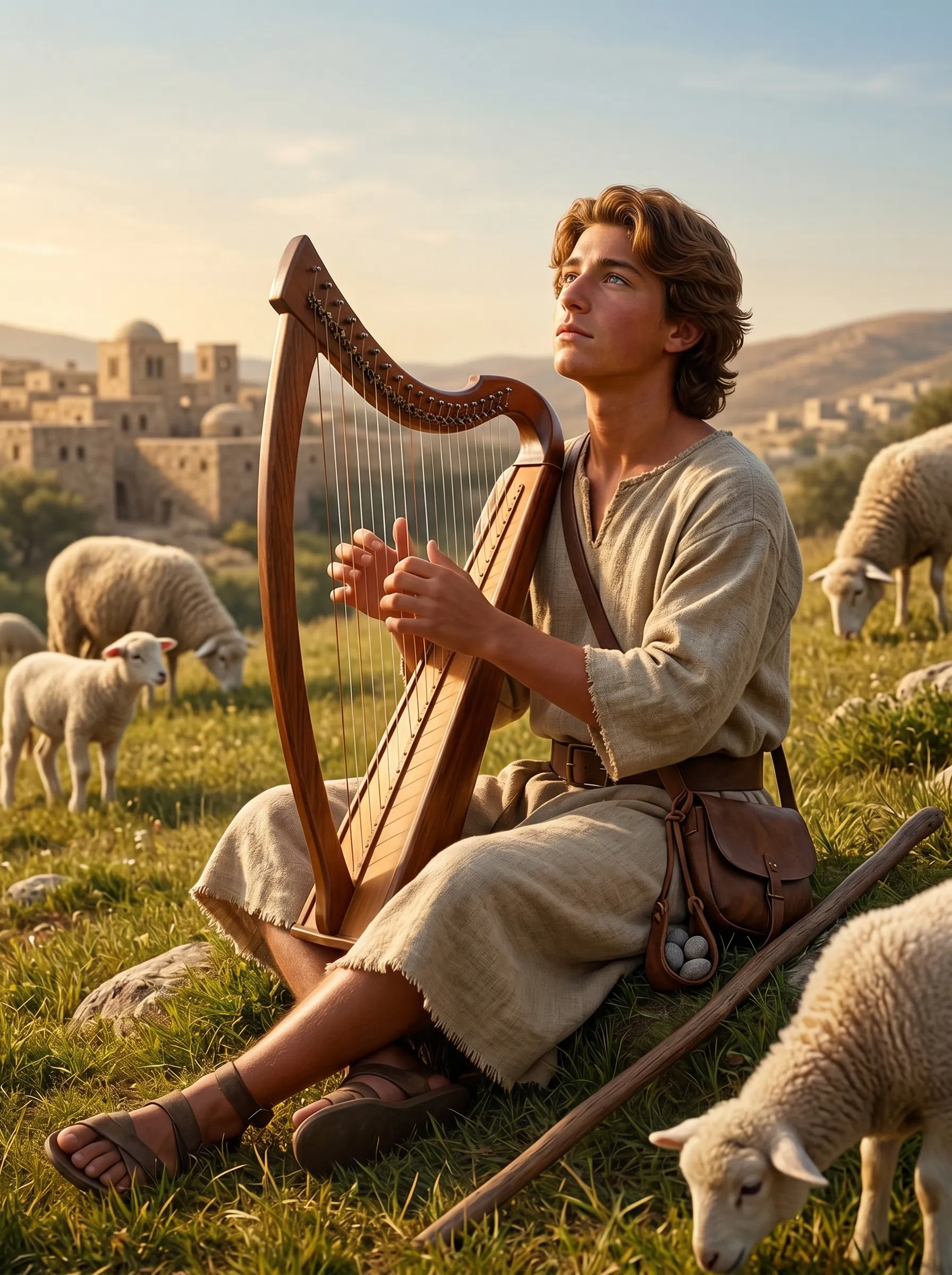 The Shepherd Psalmist in Repose
