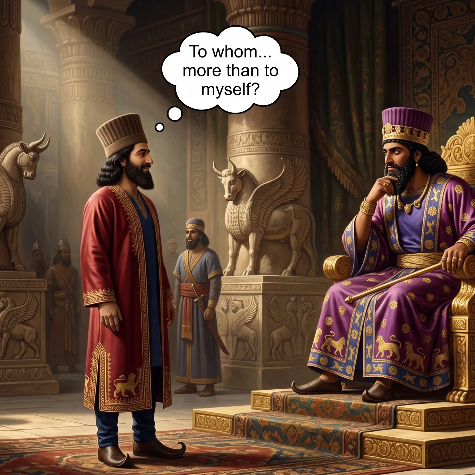 The King Honors the Faithful