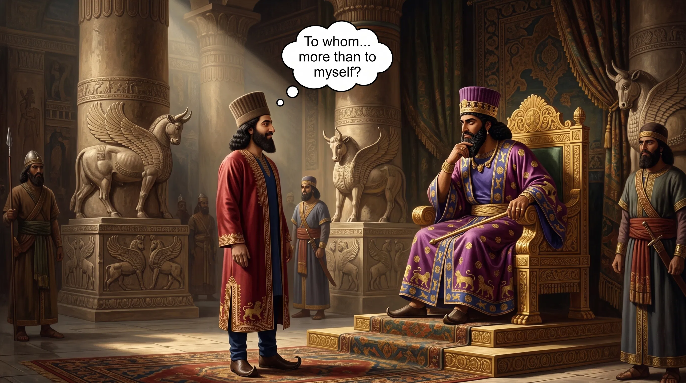 The King Honors the Faithful