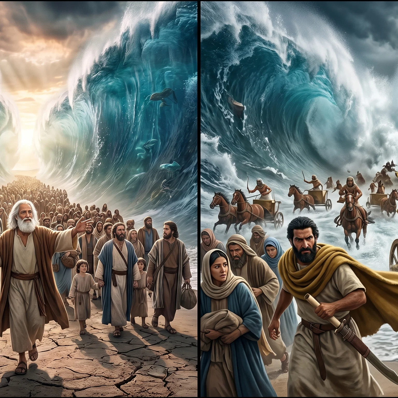 Parted Waters: Deliverance and Divine Judgment