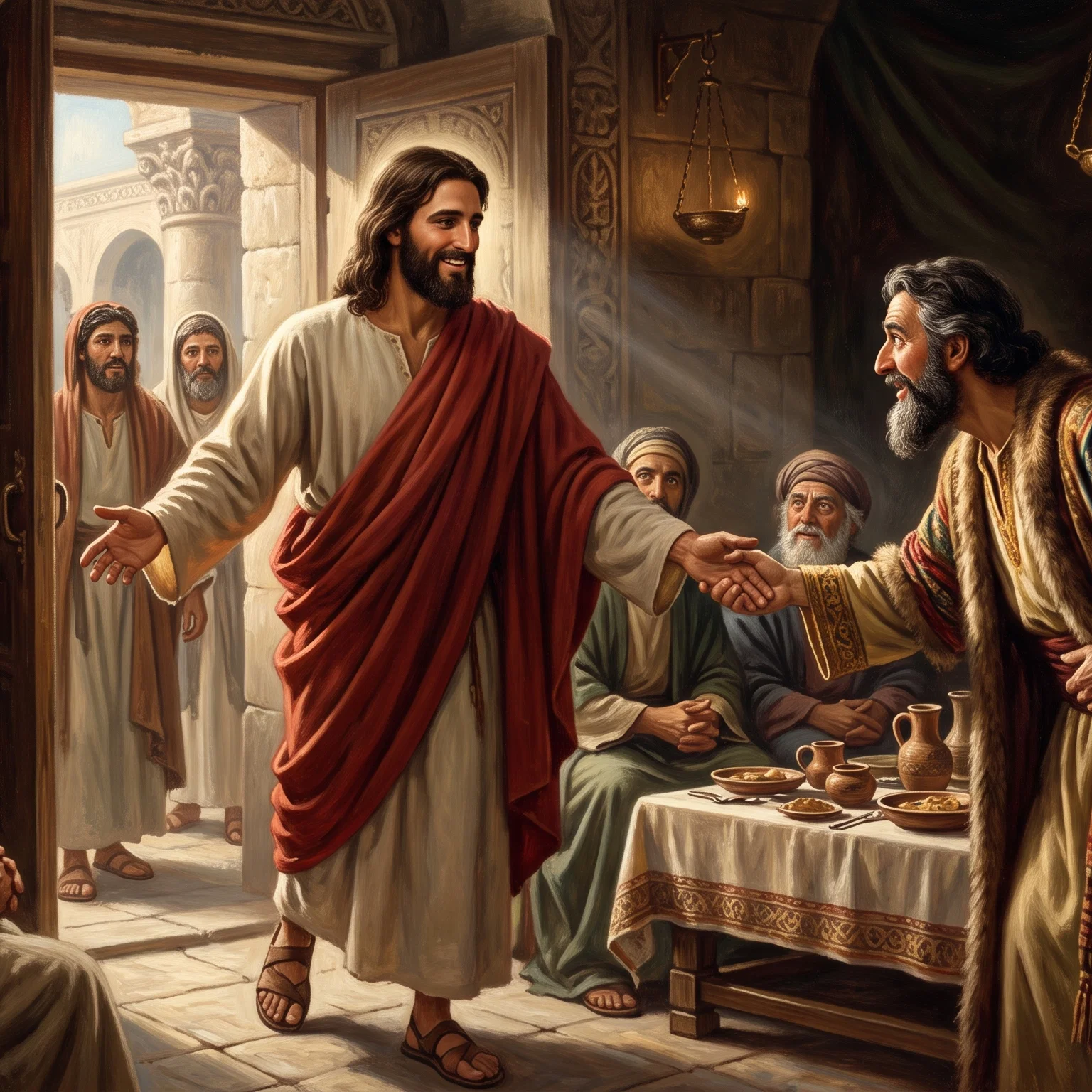 A Sacred Feast Among Pharisees