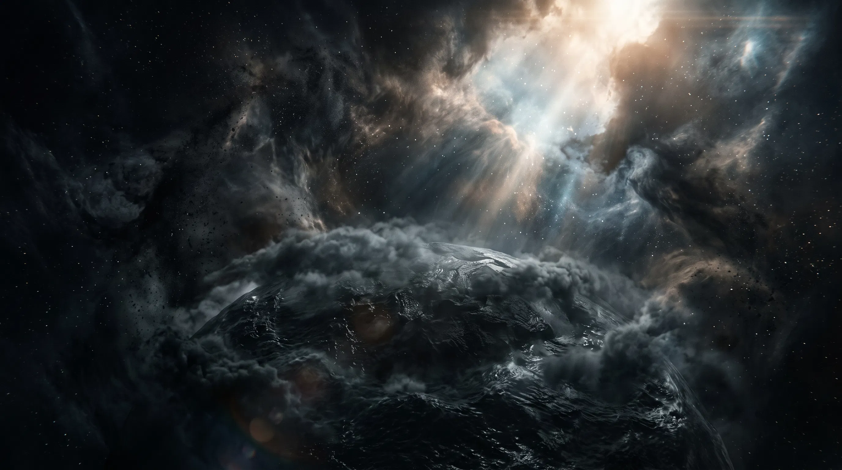 The Dark Earth Before Creation