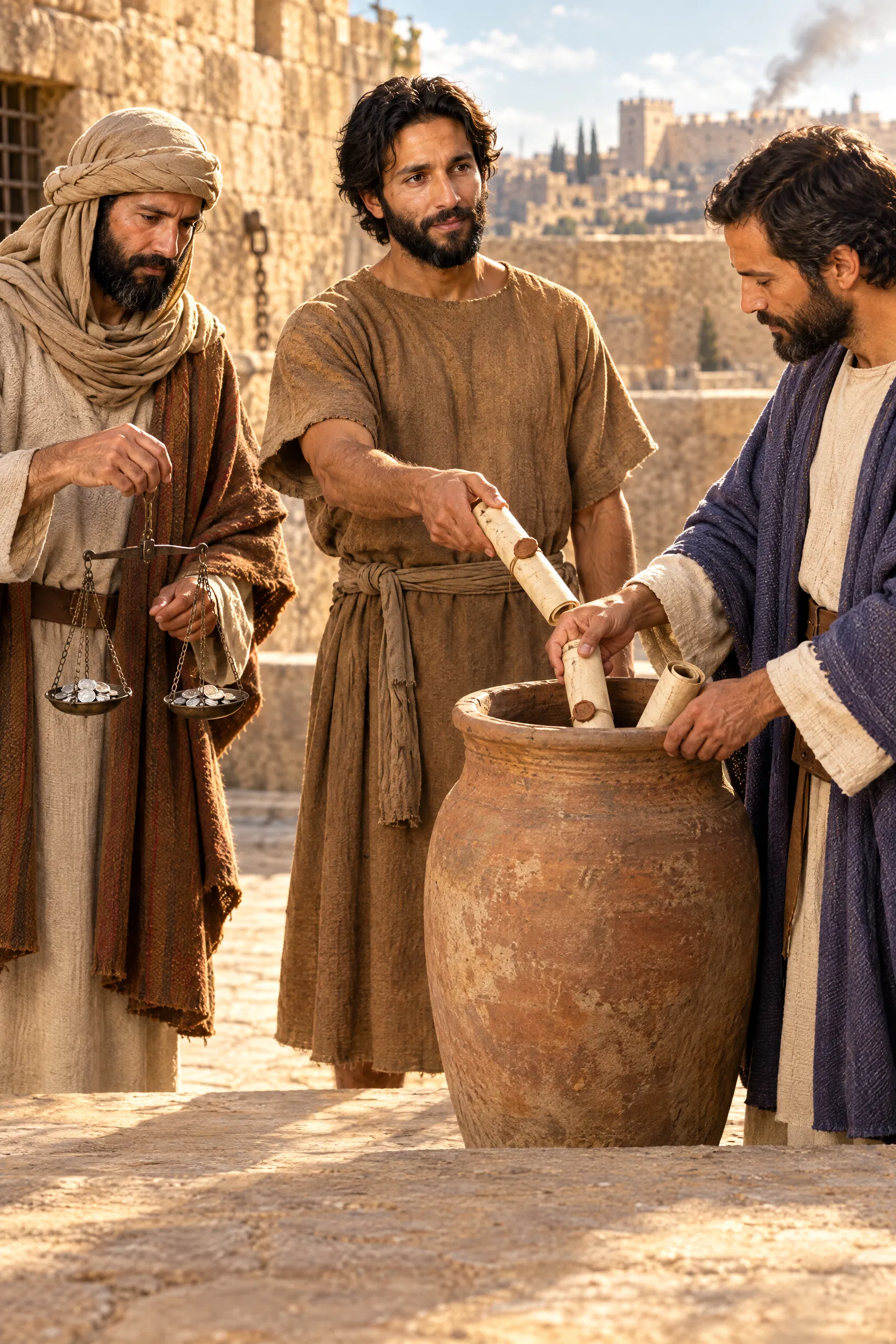 Jeremiah Seals the Deed in a Clay Jar