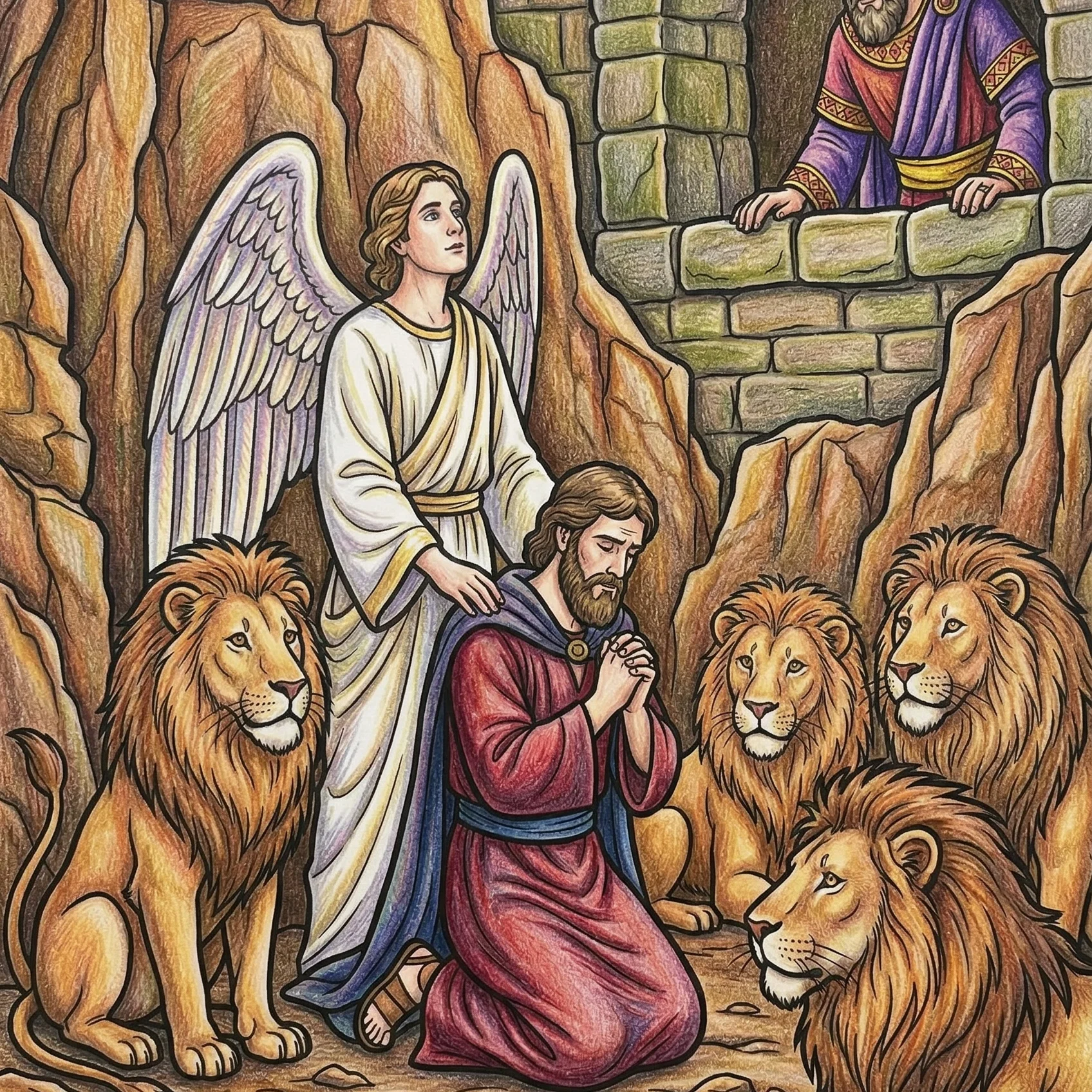 Vivid Scripture Sketchbook Art