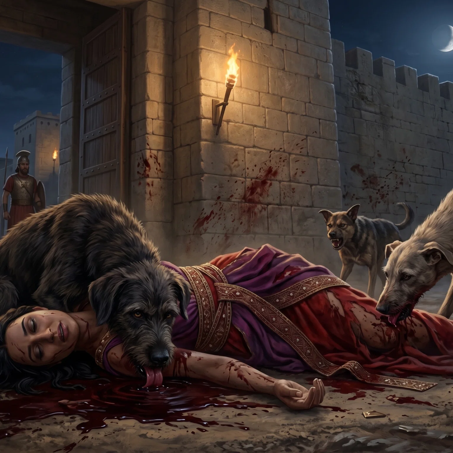 The Fallen Queen at the Gates