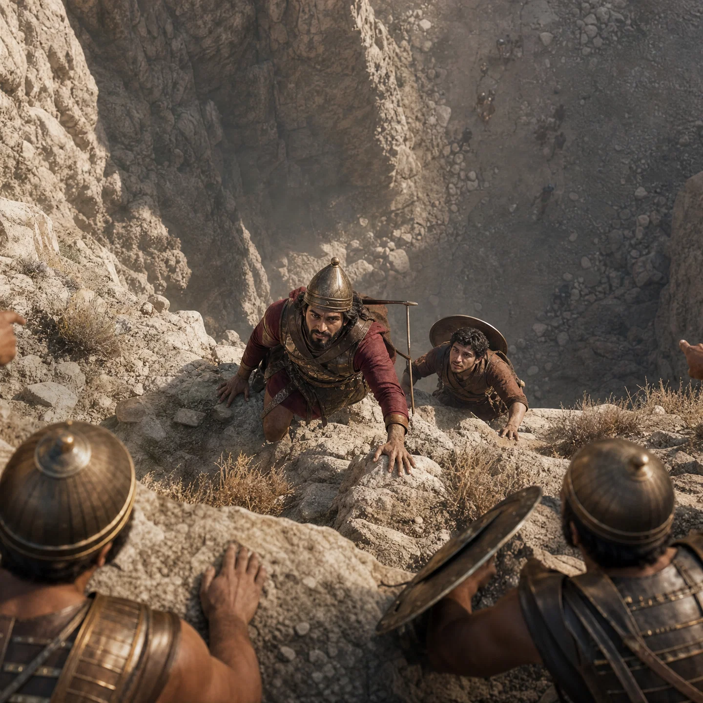 The Perilous Ascent at Michmash Pass