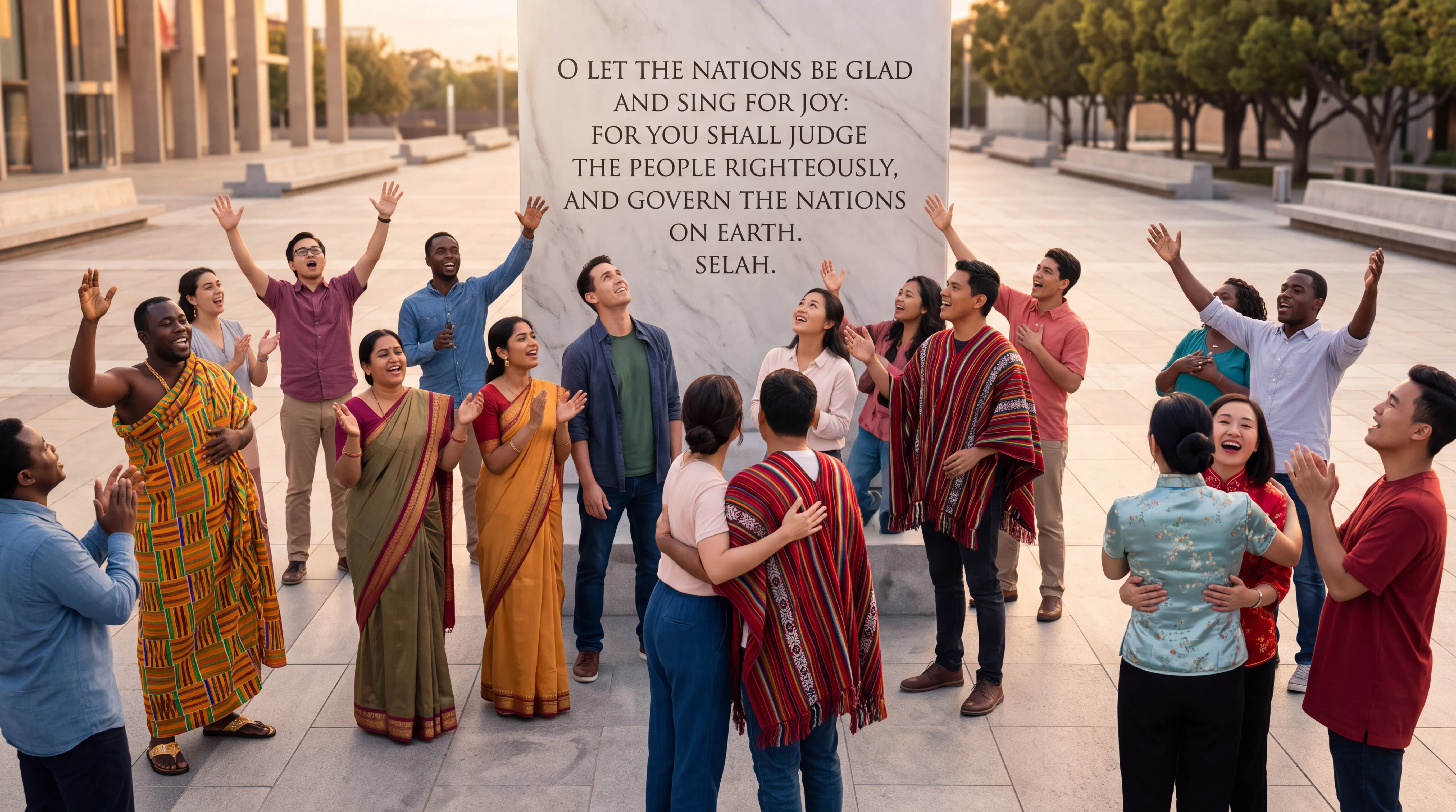 Nations Rejoice in Divine Light