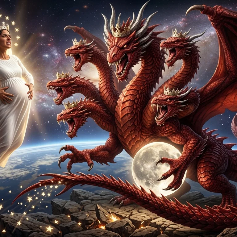 The Great Red Dragon Descends